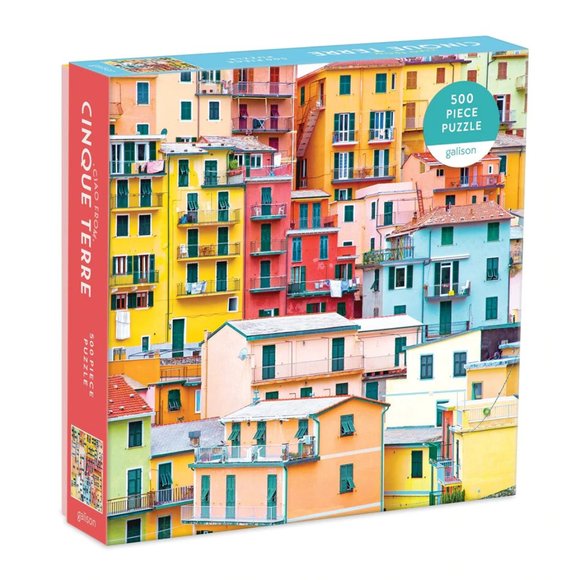 Galison Other - NEW in BOX Ciao from Cinque Terre 500 Piece Jigsaw Puzzle